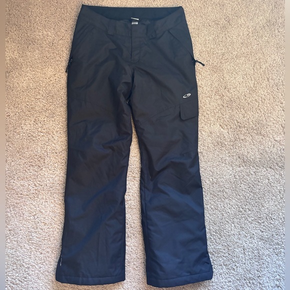 Champion Snow Ski Snowboard Pants Size Medium Black - Picture 1 of 12